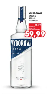 Wódka Wyborowa promocja w Kaufland