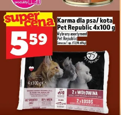 Karma Pet Republic promocja w TOPAZ