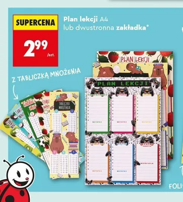 Dwustronna zakładka Henry promocja w Biedronka