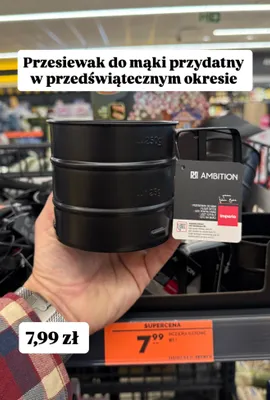 Przesiewak do mąki promocja w Biedronka