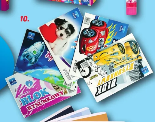 Blok rysunkowy Nuno A4 promocja w Selgros