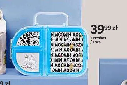 Lunchbox Moomin niebieski promocja w Empik