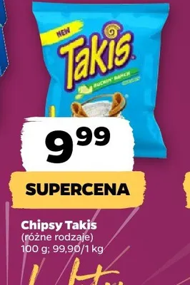 Chipsy Takis promocja w Netto