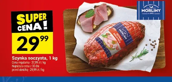 Szynka soczysta Morliny promocja w Twój Market