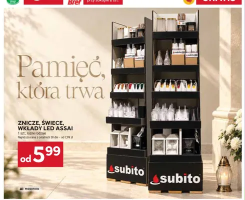 Świece Assai promocja w Stokrotka
