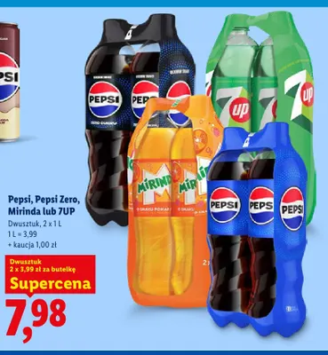 Napój gazowany Mirinda 2-pak promocja w Lidl