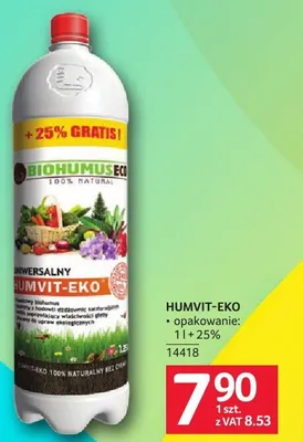 Nawóz HUMVIT-EKO promocja w Selgros