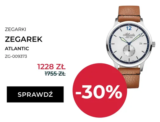 Zegarek Atlantic ZG-009373 promocja w Briju