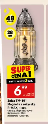 Znicz TM-101 Magnolia z różyczką R-MAX promocja w Twój Market