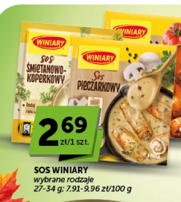 Sos Winiary promocja w Euro Sklep