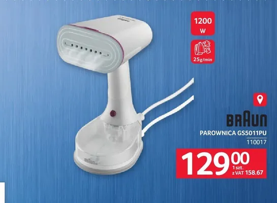 Parownica GS5011PU promocja w Selgros