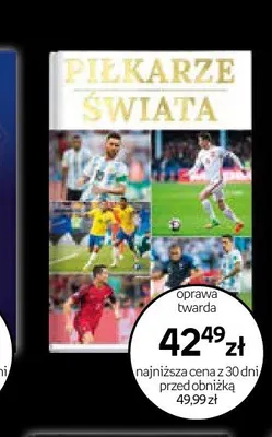 Książka Piłkarze świata oprawa twarda promocja w Empik