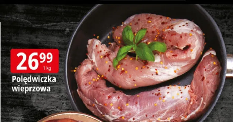 Polędwiczka wieprzowa promocja w Leclerc