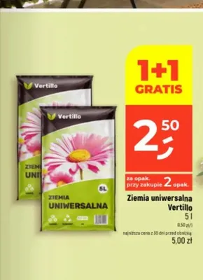 Ziemia uniwersalna Vertillo promocja w Dealz