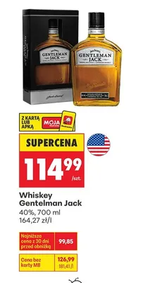 Whiskey 700 ml promocja w Biedronka