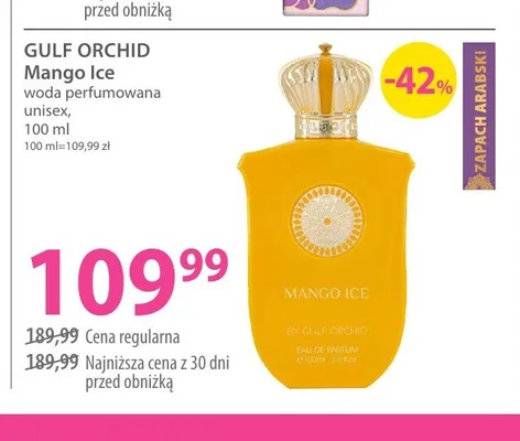 Woda perfumowana Gulf Orchid Mango Ice promocja w Hebe