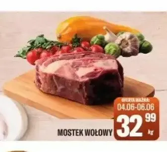 Mostek wołowy promocja w Tomi Markt
