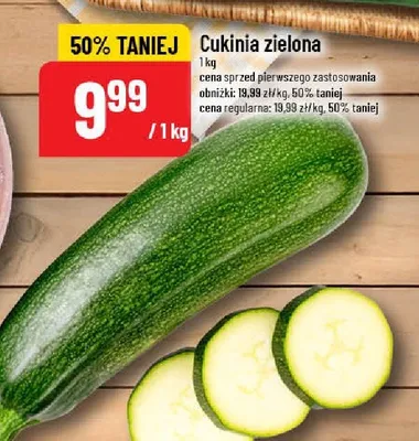 Cukinia zielona promocja w POLOmarket