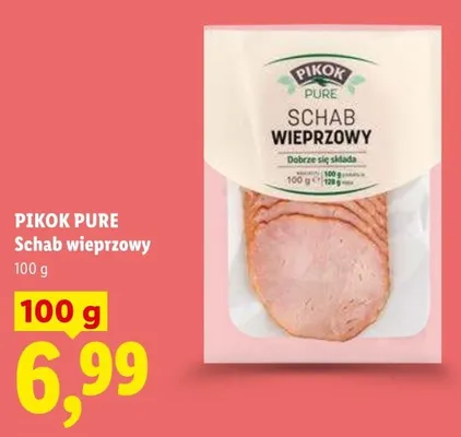 Schab wieprzowy PIKOK PURE promocja w Lidl
