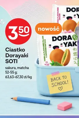 Ciastko Dorayaki SOTI sakura promocja w Żabka