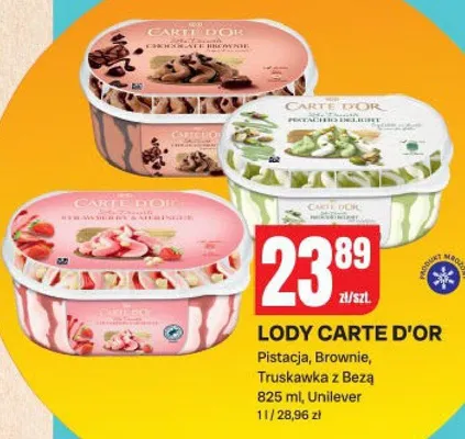 Lody Truskawka z Bezą promocja w Chorten