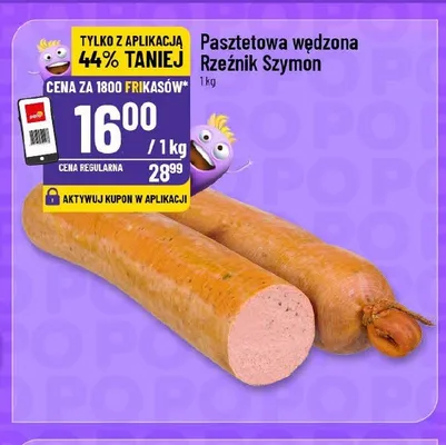 Pasztetowa wędzona Rzeźnik Szymon promocja w POLOmarket