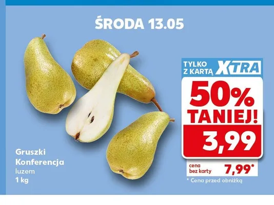 Gruszki Konferencja promocja w Kaufland