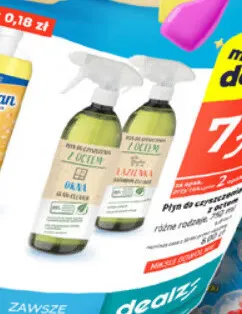 Płyn do czyszczenia z octem Okna promocja w Dealz