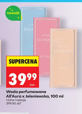 Woda perfumowana All'Aura x Jeleniewska promocja w Biedronka
