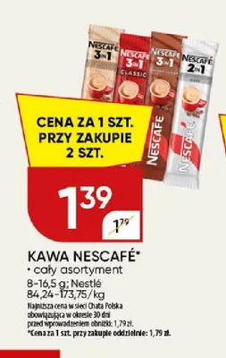 Kawa Nescafé 3in1 Creamy promocja w Chata Polska