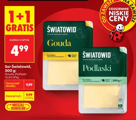 Ser Gouda promocja w Biedronka