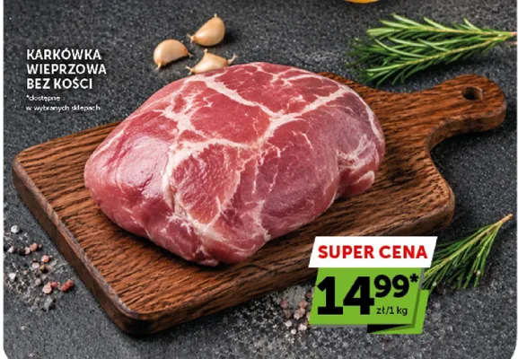 Karkówka wieprzowa bez kości promocja w Euro Sklep
