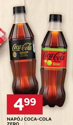 Napój Coca-Cola Zero Lime promocja w Stokrotka
