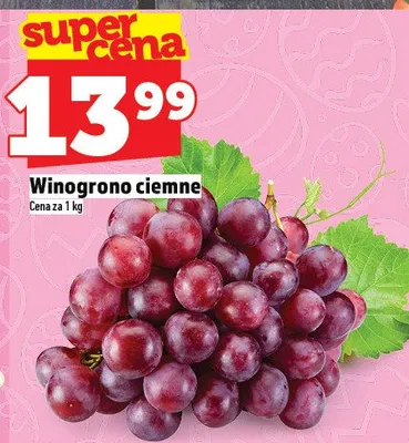 Winogrono ciemne promocja w TOPAZ