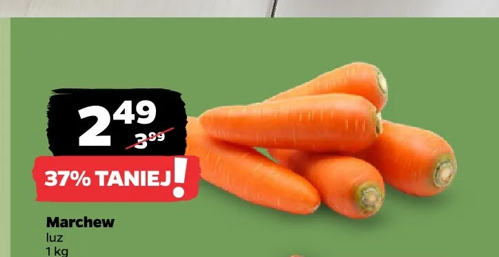 Marchew luz promocja w Netto
