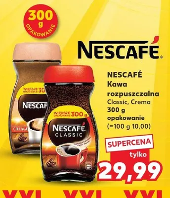 Kawa rozpuszczalna Nescafé Classic promocja w Kaufland