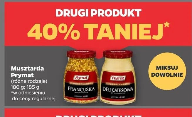 Musztarda Prymat Delikatesowa promocja w Netto