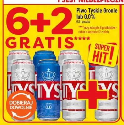 Piwo Tyskie Gronie promocja w POLOmarket