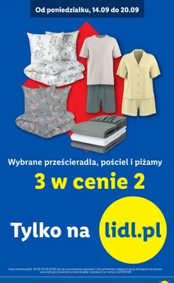 Prześcieradło promocja w Lidl