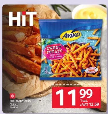 Frytki z batatów Aviko promocja w Selgros