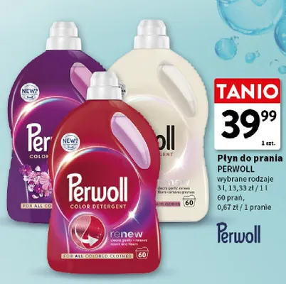 Płyn do prania Perwoll White promocja w Intermarche