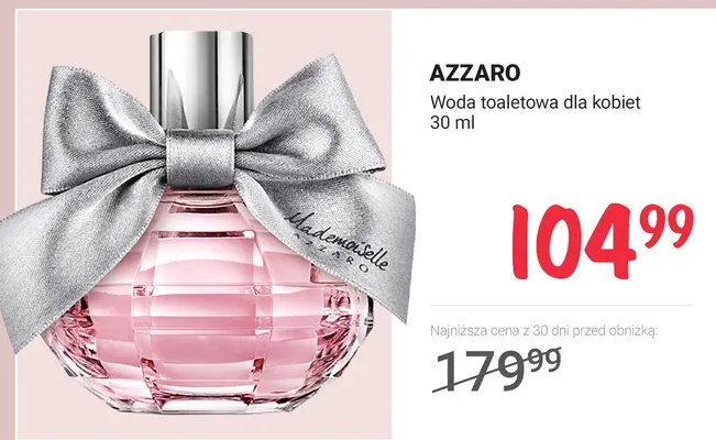 Woda toaletowa dla kobiet promocja w Rossmann