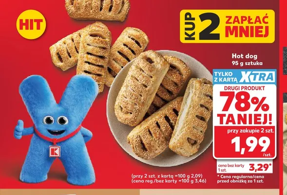 Hot dog promocja w Kaufland
