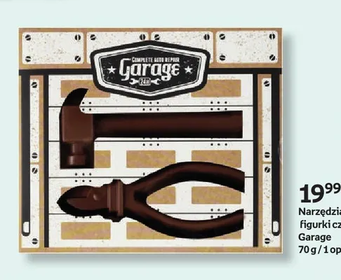 Narzędzia figurki czekoladowe Garage promocja w Empik