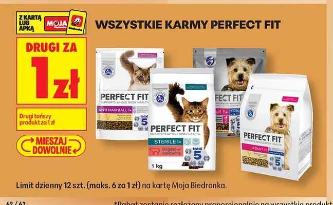 Karmy Perfect Fit promocja w Biedronka