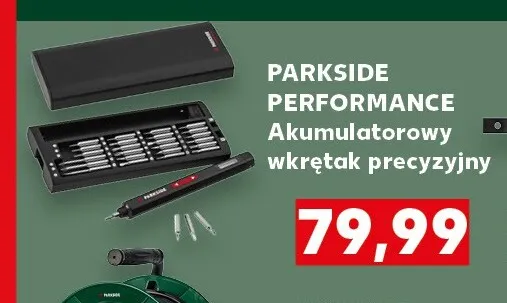 Akumulatorowy wkrętak precyzyjny Parkside Performance promocja w Kaufland