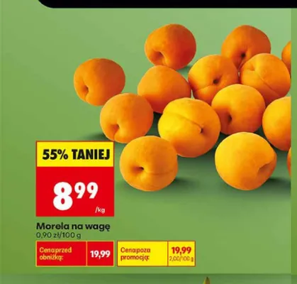 Morela na wagę promocja w Biedronka