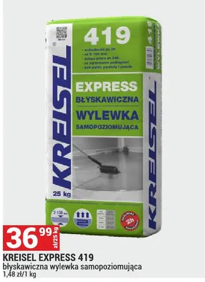 Wylewka KREISEL EXPRESS 419 błyskawiczna wylewka samopoziomująca promocja w Merkury Market