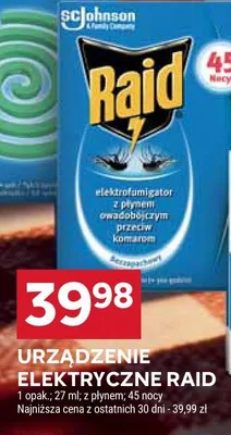Urządzenie elektryczne Raid promocja w Stokrotka