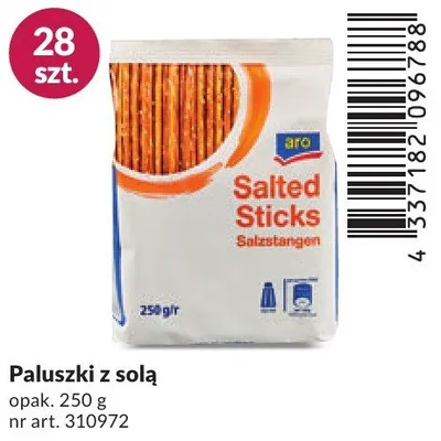 Paluszki z solą promocja w Makro